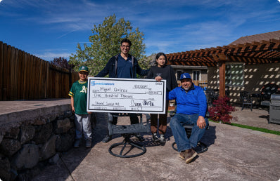 Miguel Q. — $100,000 sweepstakes winner from Chicago, IL