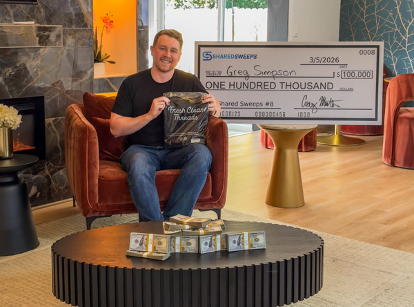 Greg S. — $100,000 sweepstakes winner from Seattle, WA