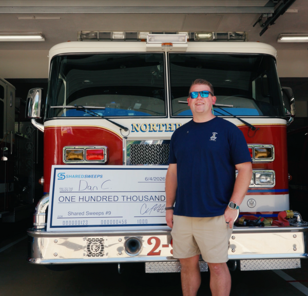 Dan C. — $100,000 sweepstakes winner from Northport, NY